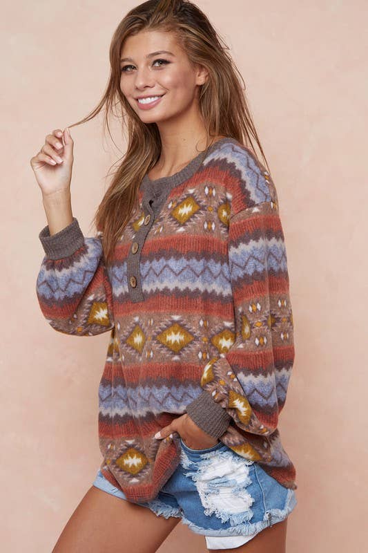 Aztec Henley