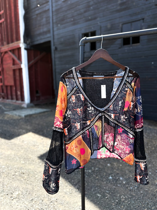 Bull Skull Blouse