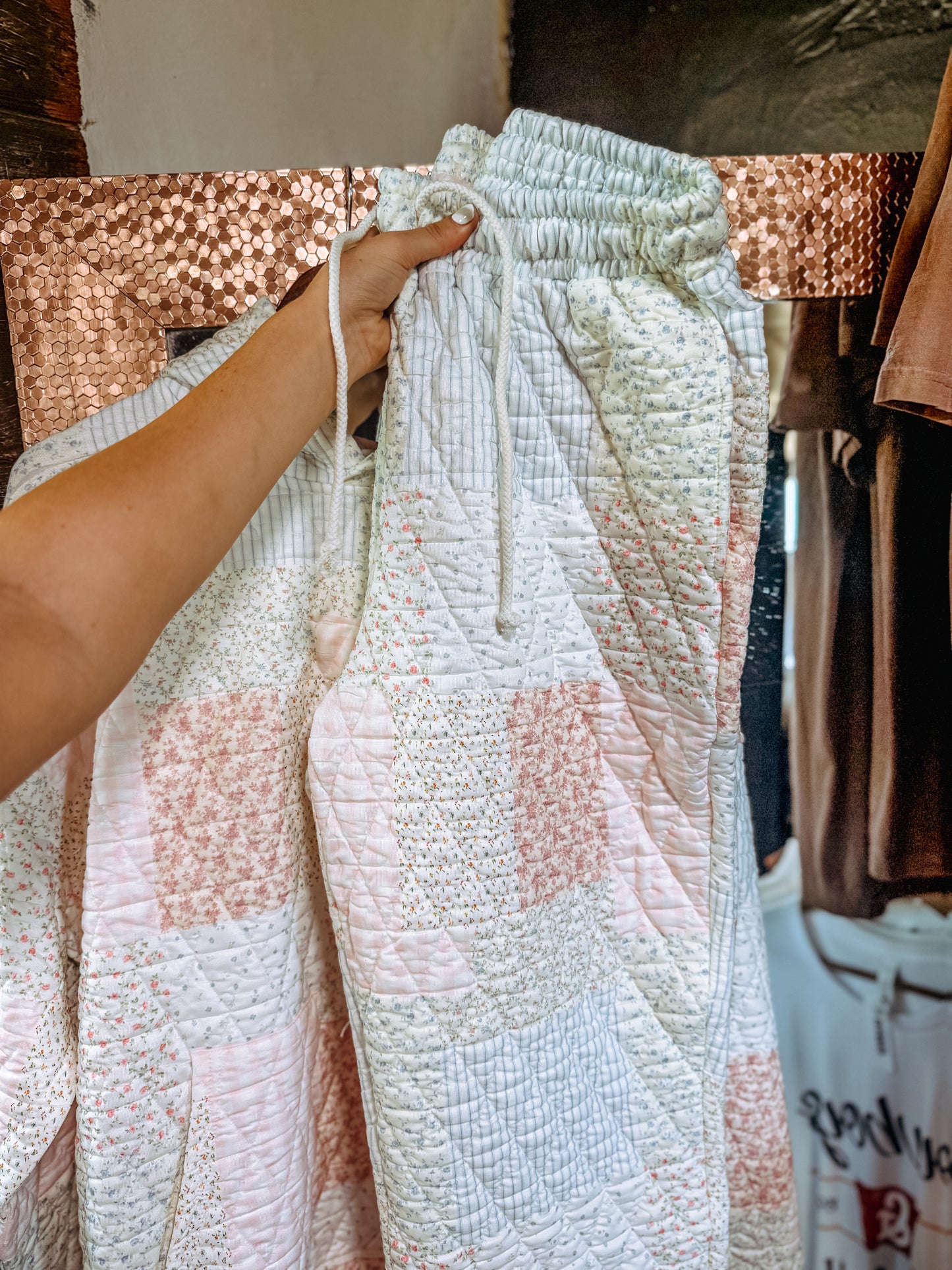 Quilted Joggers