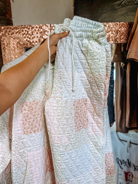 Quilted Joggers