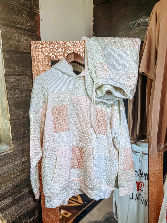 Quilted Sweatshirt