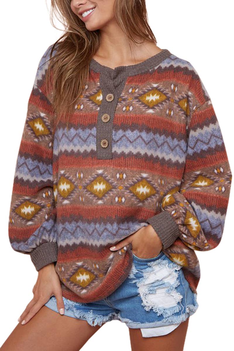 Aztec Henley