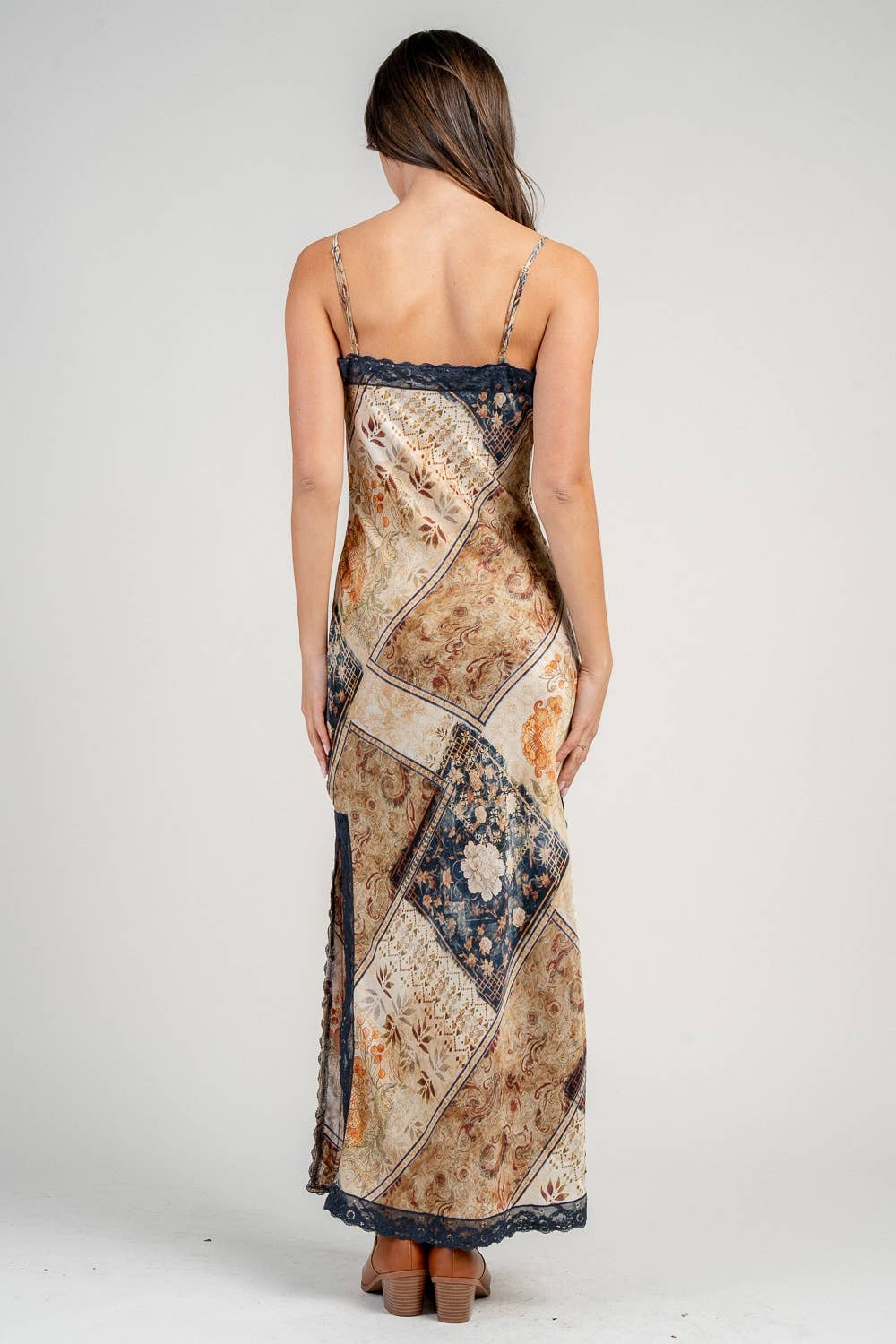 Silk & Lace Slip dress
