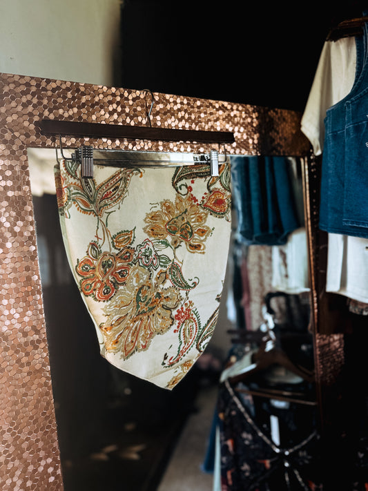 Paisley Bandana Top