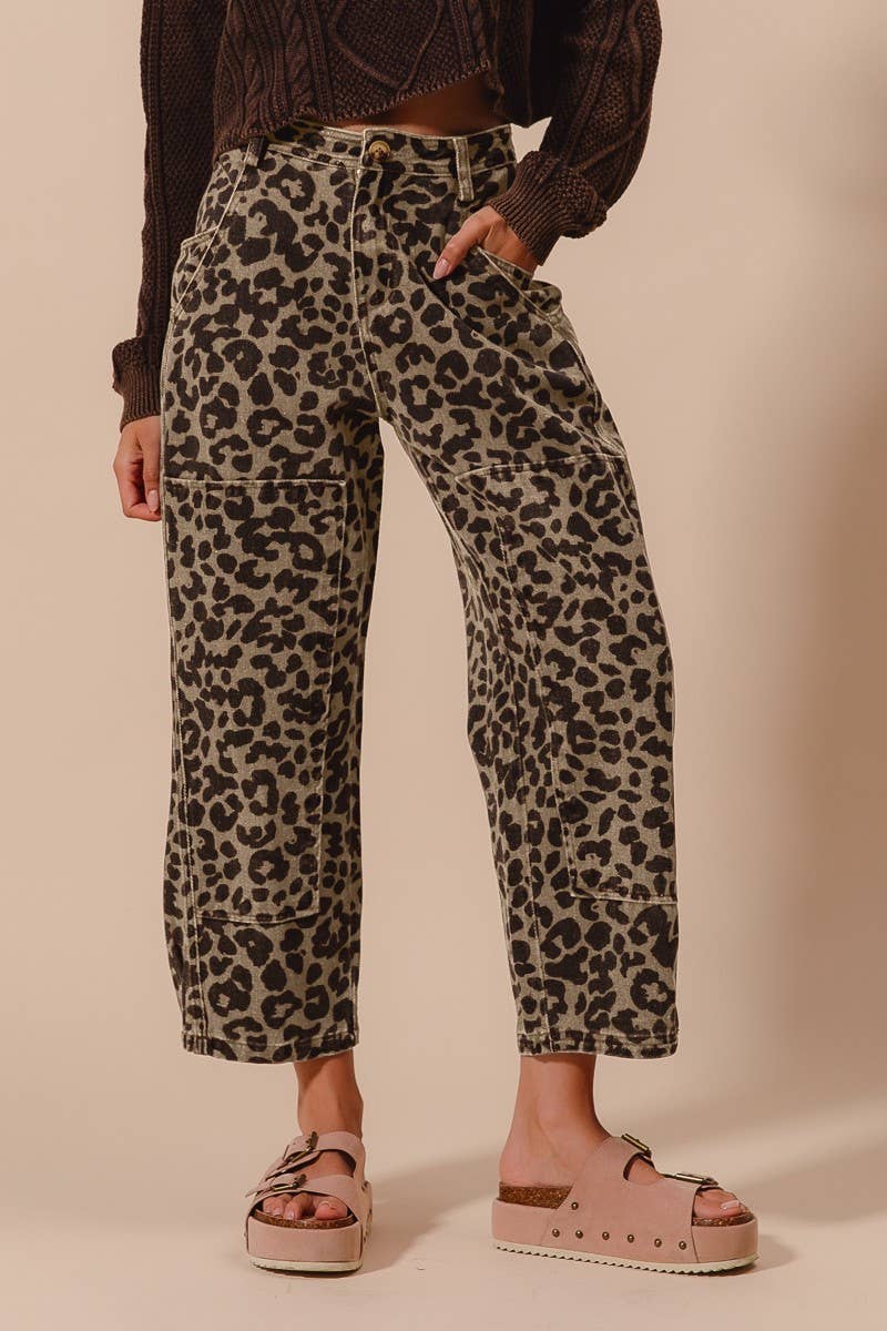 Cheetah Twill Pant