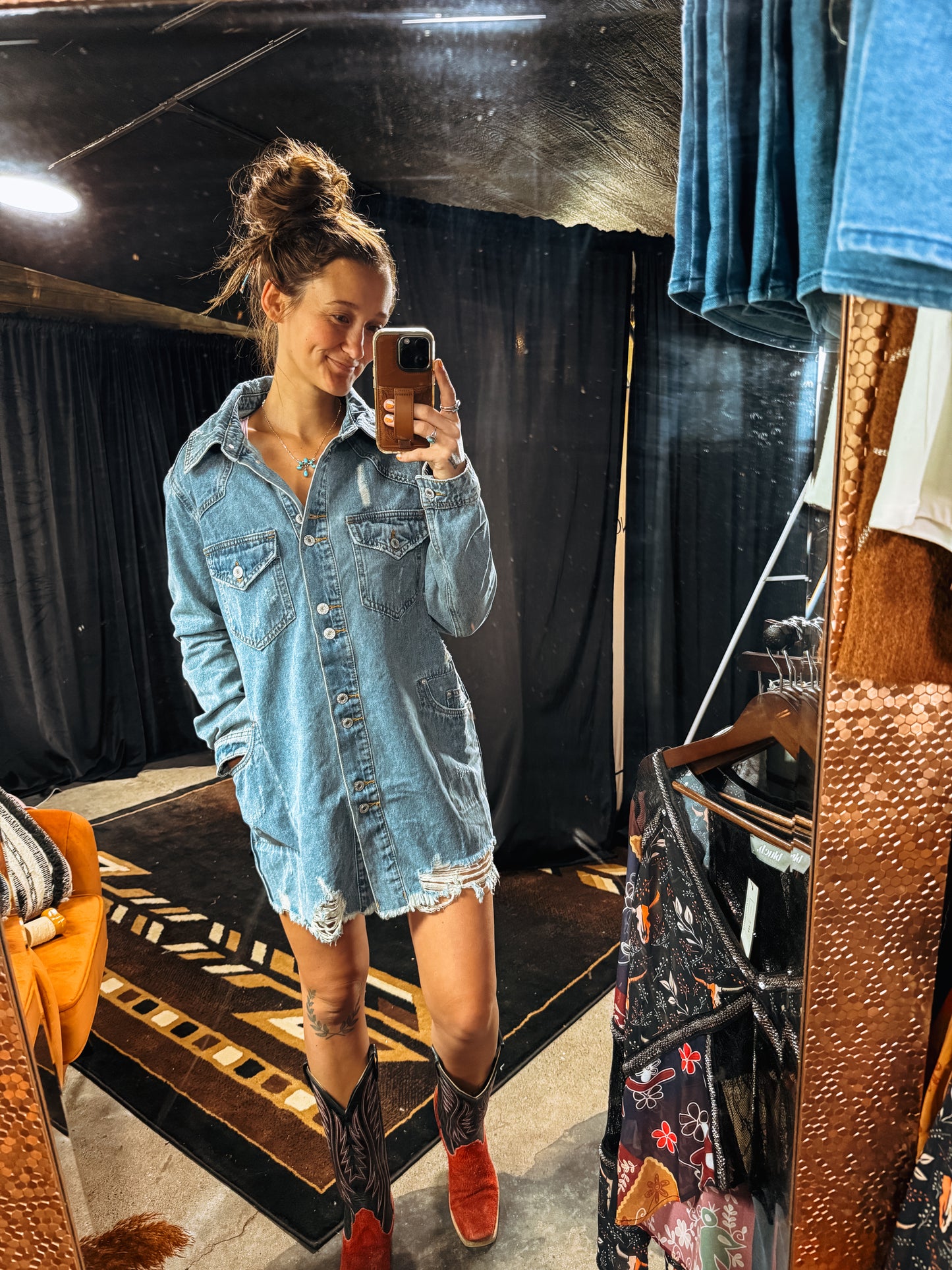 Denim Oversized Jacket
