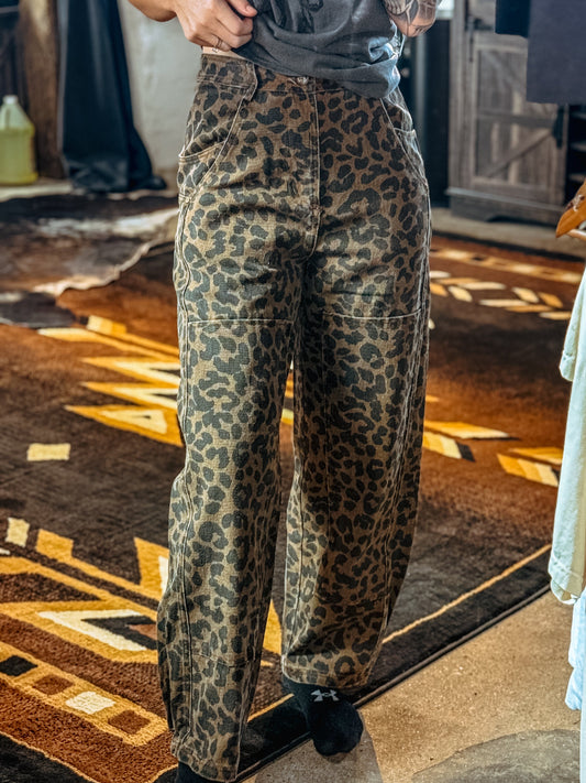 Cheetah Twill Pant