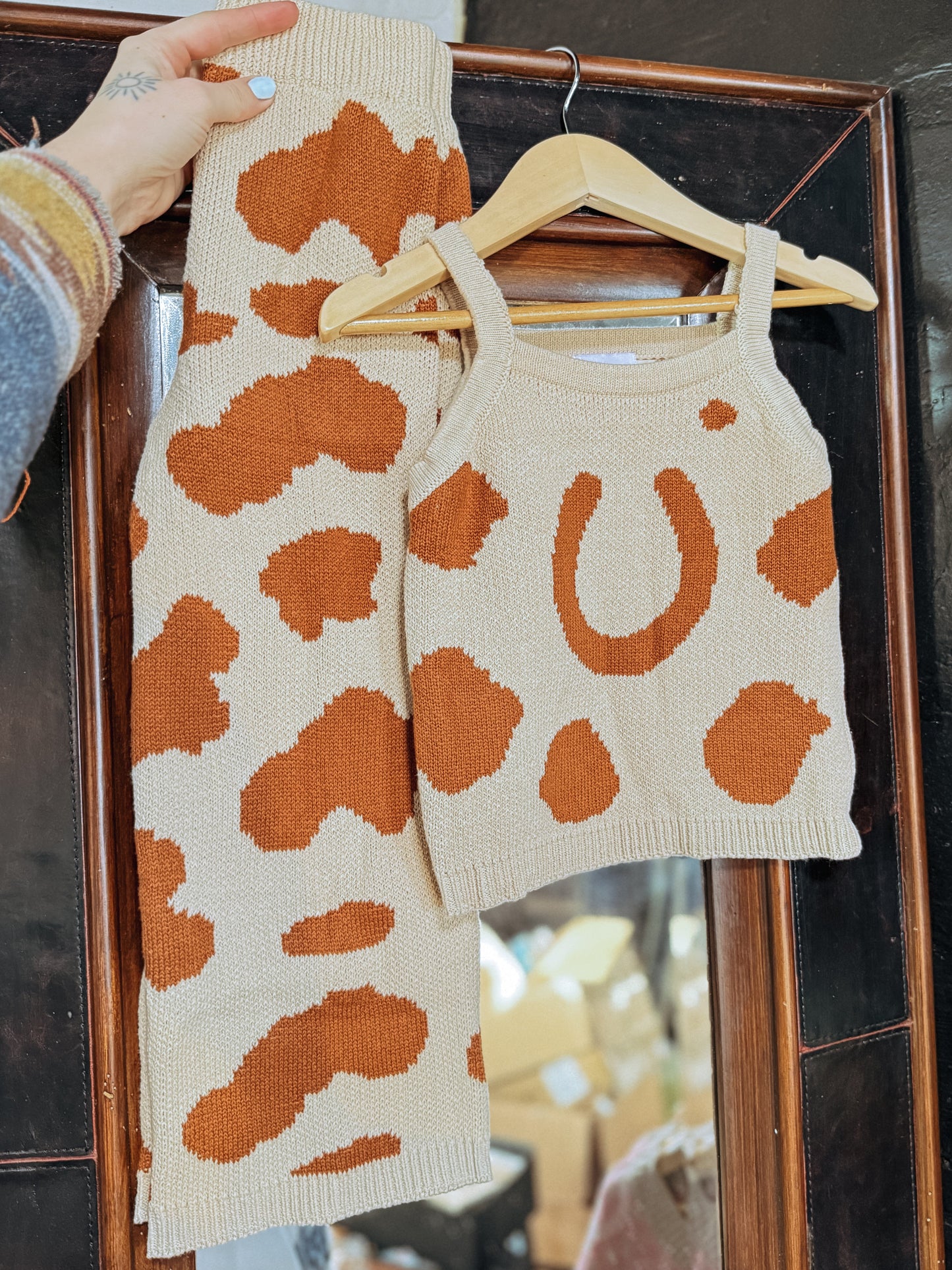 Youth Lucky Gal Knit Set