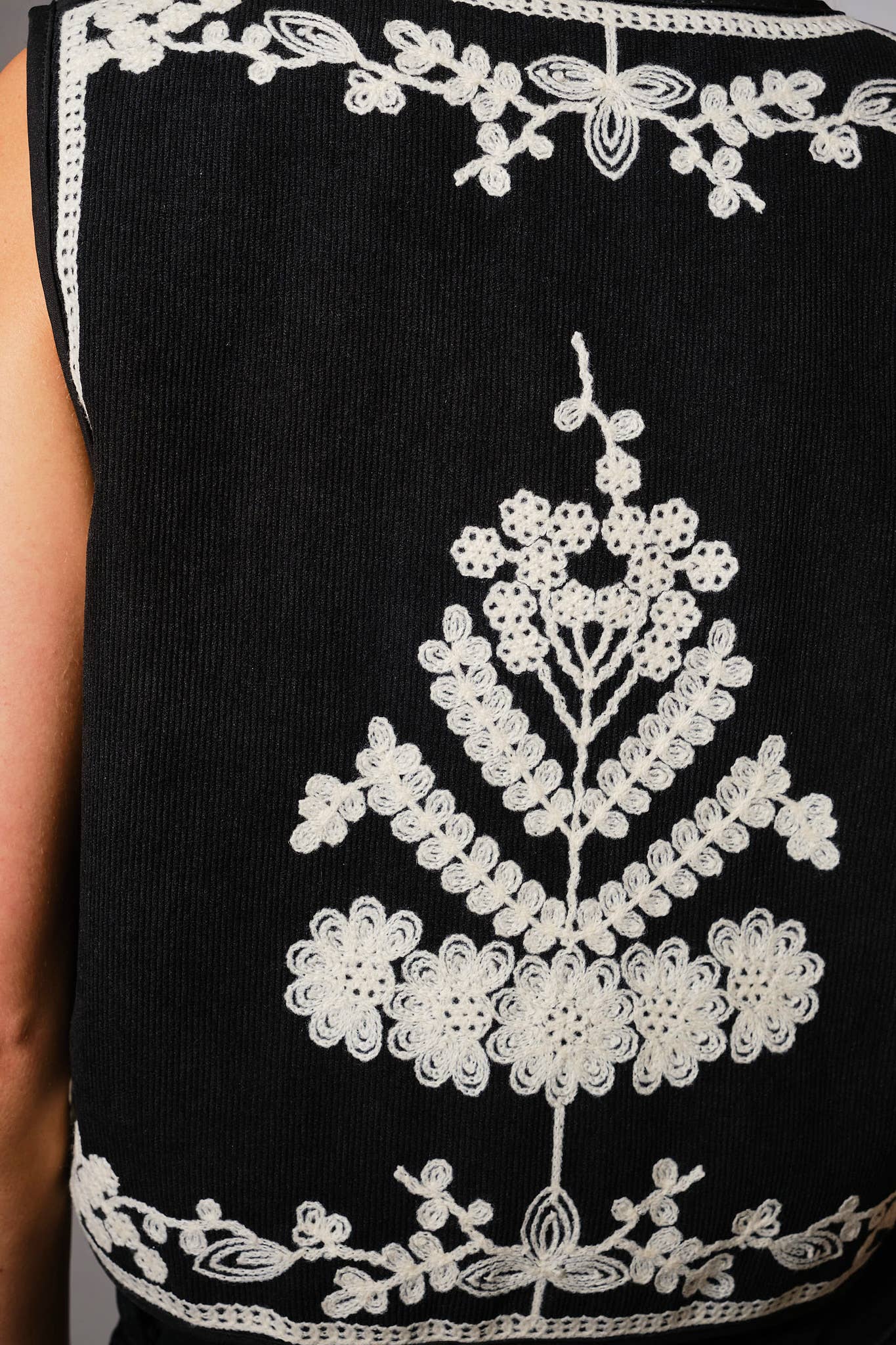 Embroidered  Vest