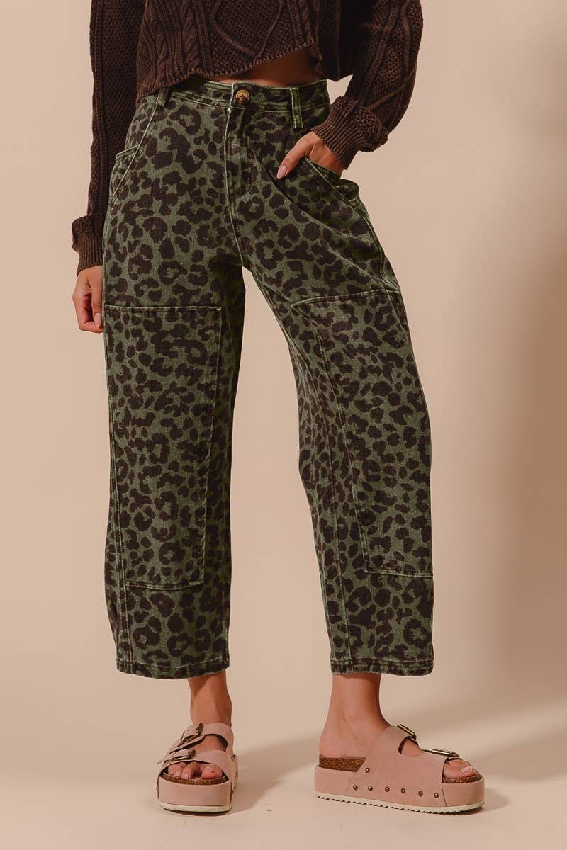 Cheetah Twill Pant